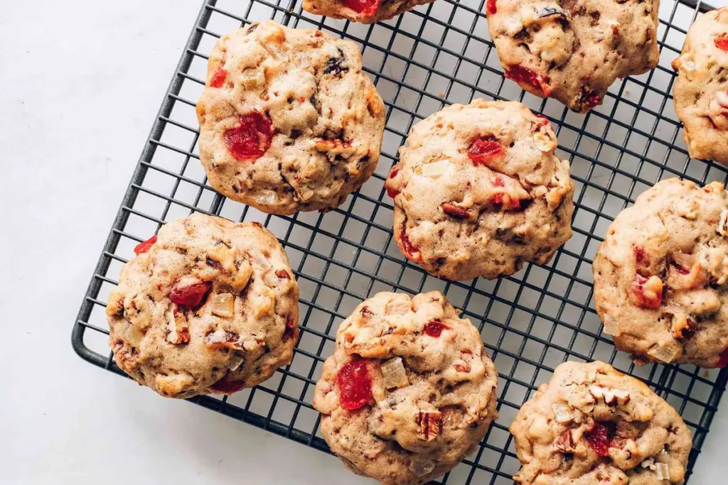 Christmas Fruitcake Cookies