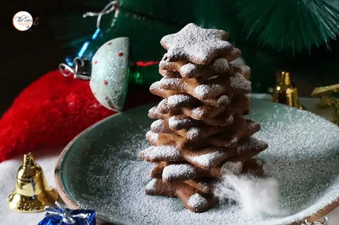 Christmas Gingersnap Cookies