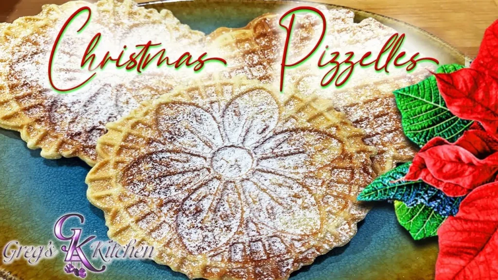 Christmas Pizzelle