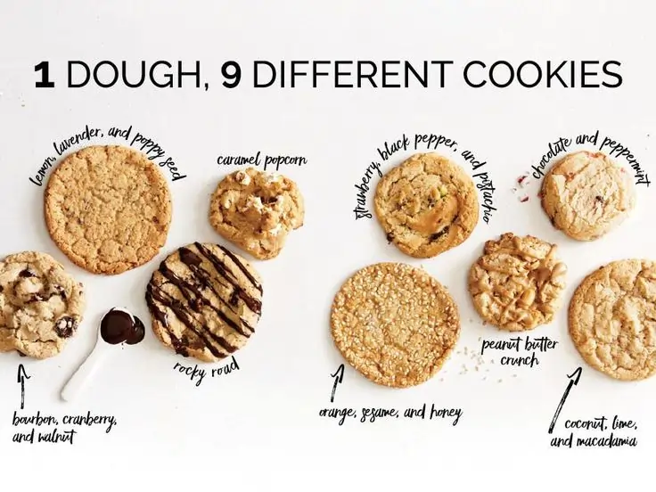 Cookie Dough Hybrids flavours