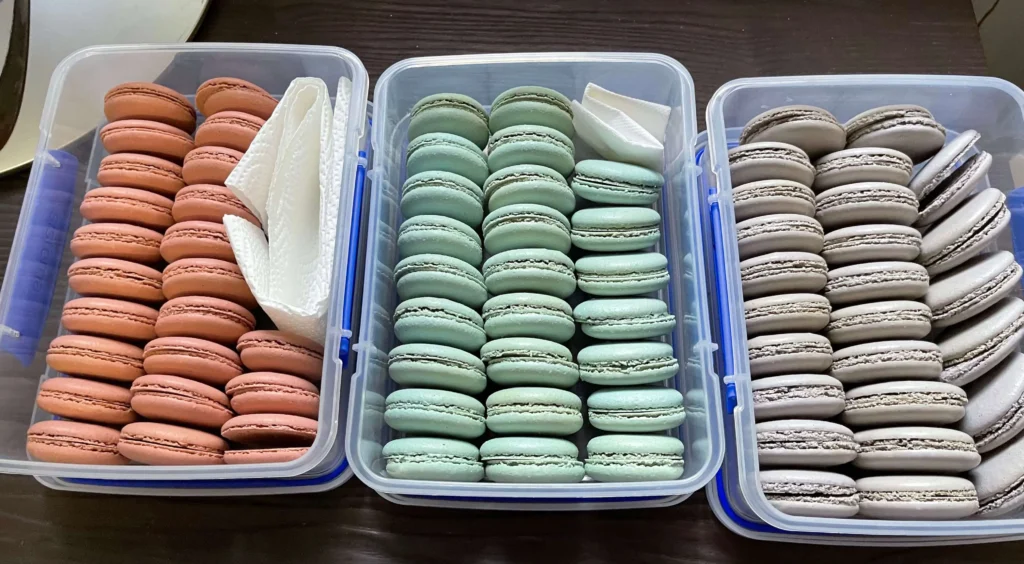 Swiss and Italian Meringue Macarons