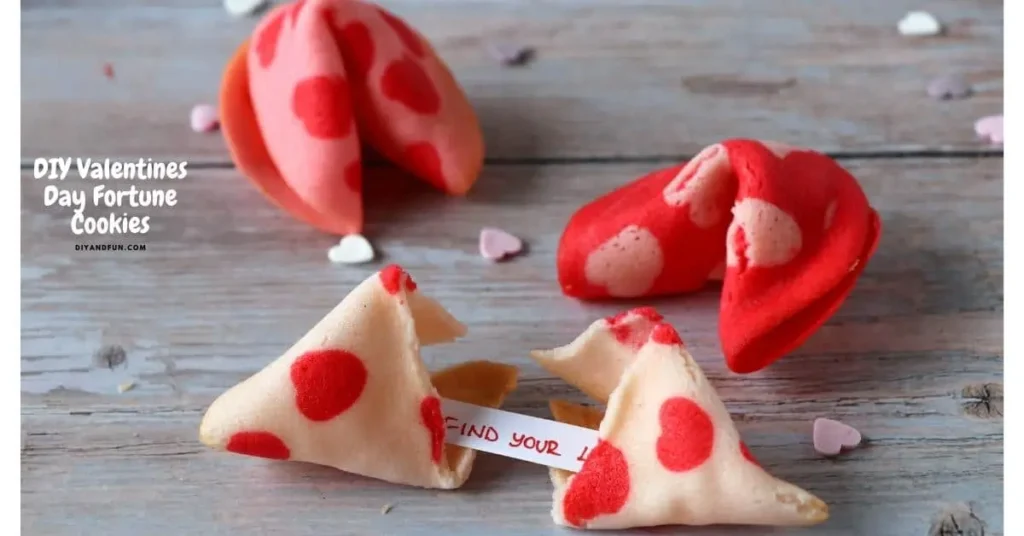 Fortune Valentine Cookies