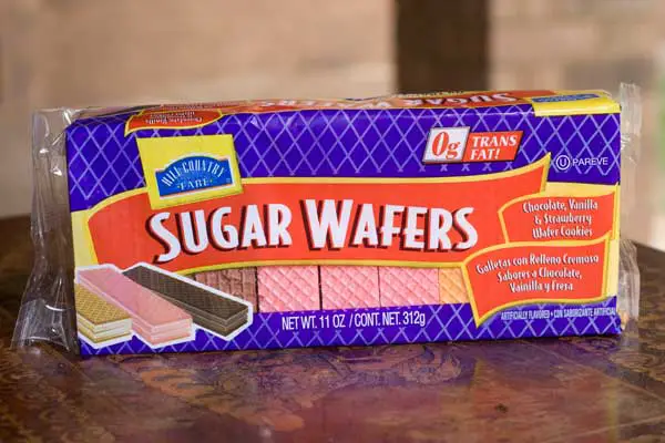 Sugar Wafer Cookies