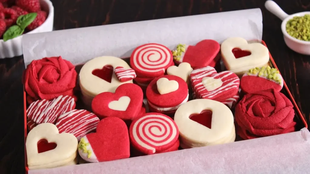Valentine Red Velvet Cookies